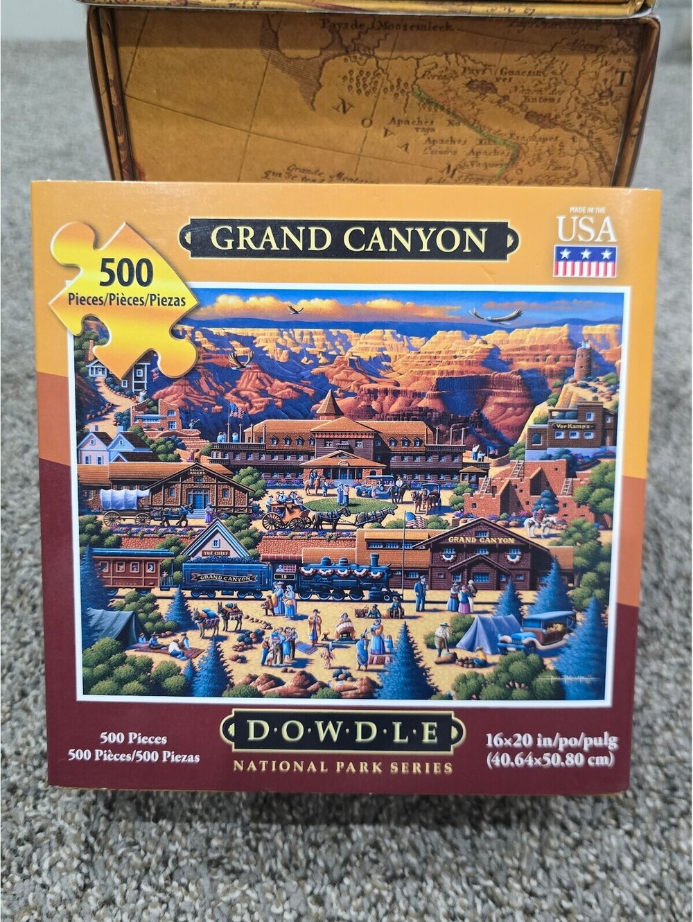 Dowdle Grand Canyon 500 Piece Jigsaw Puzzle National Park Series